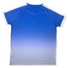 SikSilk S/S Raglan Fade Straight Hem Tee - Blue/Ice Grey