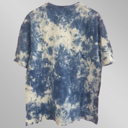 Tie Dye Blue and White Tee